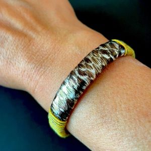 Python print bracelet from France.